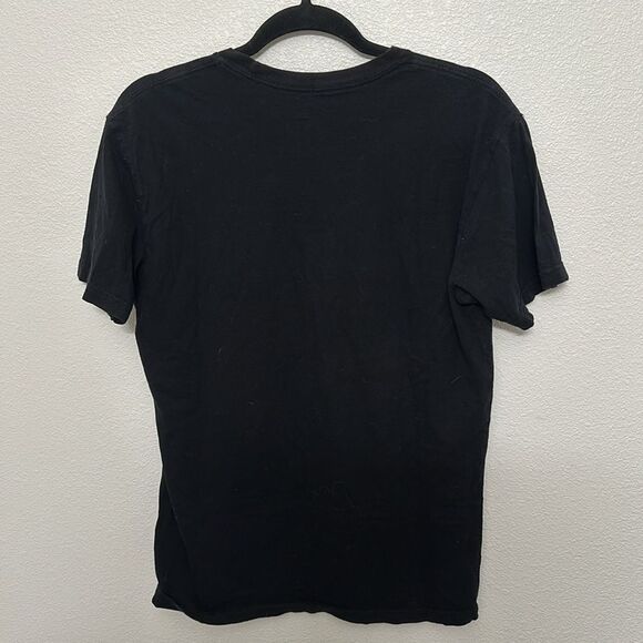 Plain Black Mens Tee - Picture 2 of 2